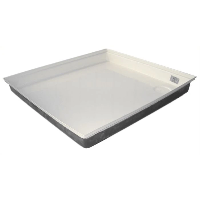 Icon 27" X 24" X 4" - Polar White Shower Pan 3 Icon 27" X 24" X 4" - Polar White Shower Pan