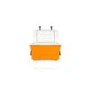 Camco Currituck 50 Qt. Premium College Football Color Cooler Tangerine 151 & White -Camcos Shop 1 5 59