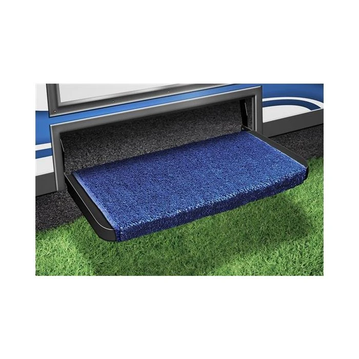 Prest-O-Fit Imperial Blue 20" Wraparound Plus RV Step Rug 3 Prest-O-Fit Imperial Blue 20" Wraparound Plus RV Step Rug