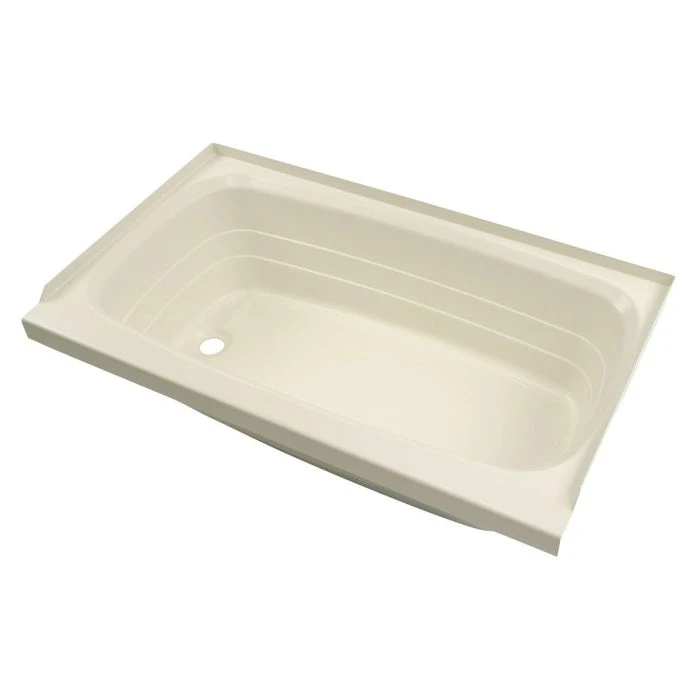Better Bath® Left Hand Drain 24" X 40" Parchment Bathtub 3 Better Bath® Left Hand Drain 24" X 40" Parchment Bathtub