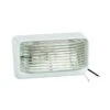 Bargman Compact White/Clear Porch Light -Camcos Shop 31 78 531