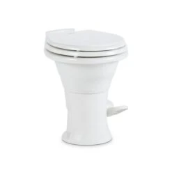 Dometic 310 High Profile White Slow Close Wood Seat Toilet