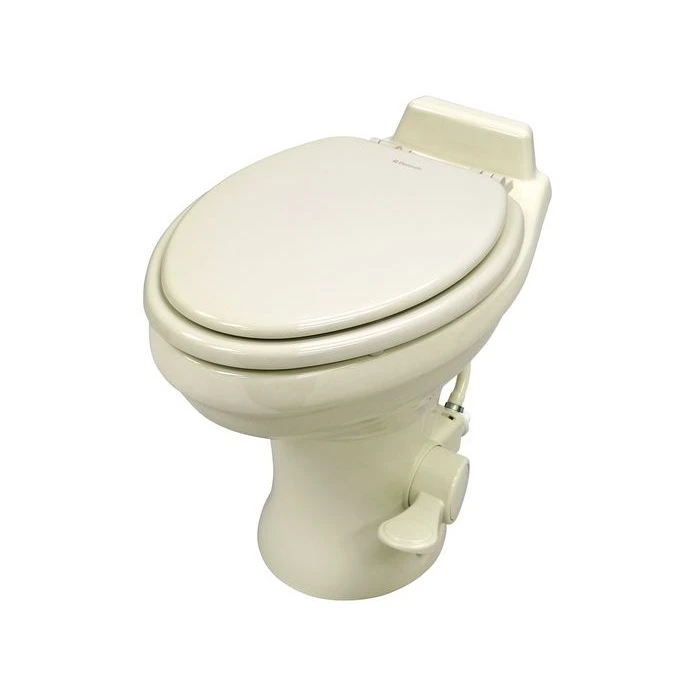 Dometic Low Profile ReVolution 321 Bone Elongated Deep Ceramic Foot Flush Toilet 3 Dometic Low Profile ReVolution 321 Bone Elongated Deep Ceramic Foot Flush Toilet