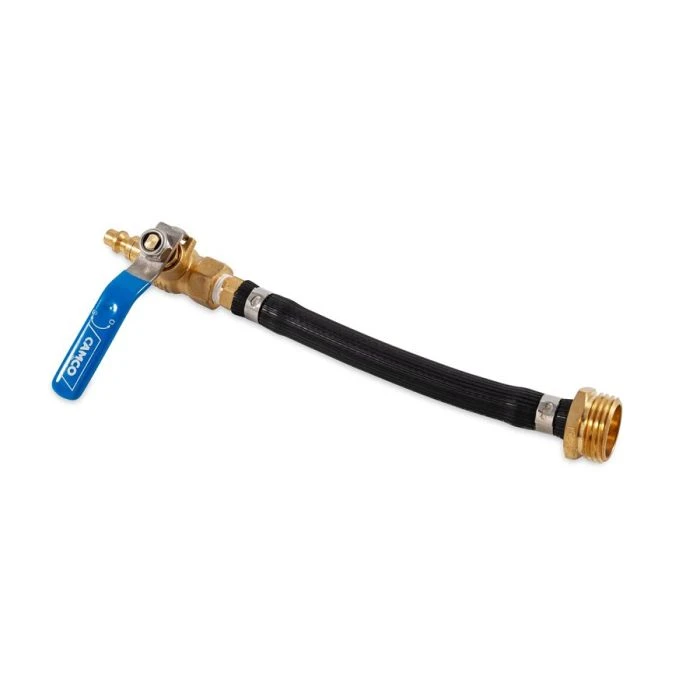 Camco RV Fresh Water Blow Out Hose W/ Ball Valve 3 Camco RV Fresh Water Blow Out Hose W/ Ball Valve