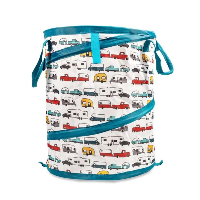 CAMCO Life Is Better At The Campsite Pop-Up Utility Container - 13 Gallons 3 CAMCO Life Is Better At The Campsite Pop-Up Utility Container - 13 Gallons