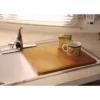 Camco Oak Sink Cover And Cutting Board -Camcos Shop 43431 inuse