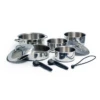 Camco 10 Piece Stainless Steel Nesting Cookware -Camcos Shop 43921 out a