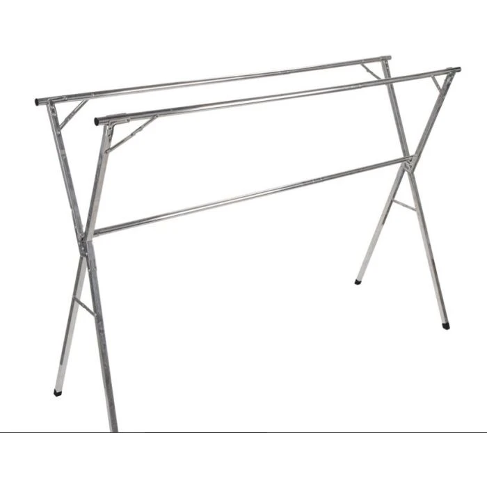 Camco Portable Stainless Steel Clothes Drying Rack 3 Camco Portable Stainless Steel Clothes Drying Rack