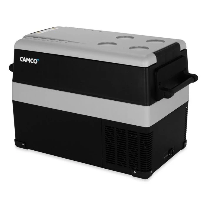 Camco CAM-450 Portable Refrigerator, AC 110V / DC 12V Compact Fridge / Freezer, 45-Liter 3 Camco CAM-450 Portable Refrigerator, AC 110V / DC 12V Compact Fridge / Freezer, 45-Liter