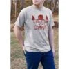 CAMCO Life Is Better At The Campsite Gray & Burgundy Shirt -Camcos Shop 53209 inuse z