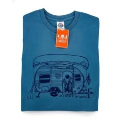 CAMCO Life Is Better At The Campsite Slate Blue Shirt -Camcos Shop 53282 z
