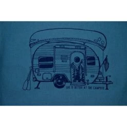 CAMCO Life Is Better At The Campsite Slate Blue Shirt -Camcos Shop 53282 out a z