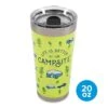 Camco Life Is Better At The Campsite 20 Oz Green/Yellow Printed Tumbler 2 Camco Life Is Better At The Campsite 20 Oz Green/Yellow Printed Tumbler -Camcos Shop 53321 7 z