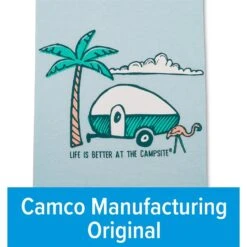CAMCO Life Is Better At The Campsite Palm Tree Shirt -Camcos Shop 53335 8 z 1