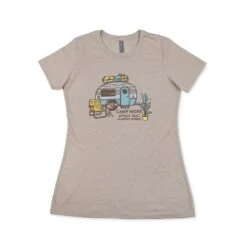 CAMCO Life Is Better At The Campsite Camp More Stress Less Women's Shirt -Camcos Shop 53425 2 z