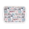 Camco Life Is Better At The Campsite Melamine RV Serving Tray, Graffiti Design -Camcos Shop 53486 1 z