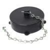 Valterra 3" Female Sewer Cap With 10" Chain -Camcos Shop 54510g