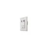 Diamond White Dual USB Single AC Charger Oulet -Camcos Shop 61060usb