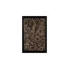 Faulkner 9' X 12' Black/Beige Reversible Swirl Deluxe Multi-Purpose Mat 2 Faulkner 9' X 12' Black/Beige Reversible Swirl Deluxe Multi-Purpose Mat -Camcos Shop 68946