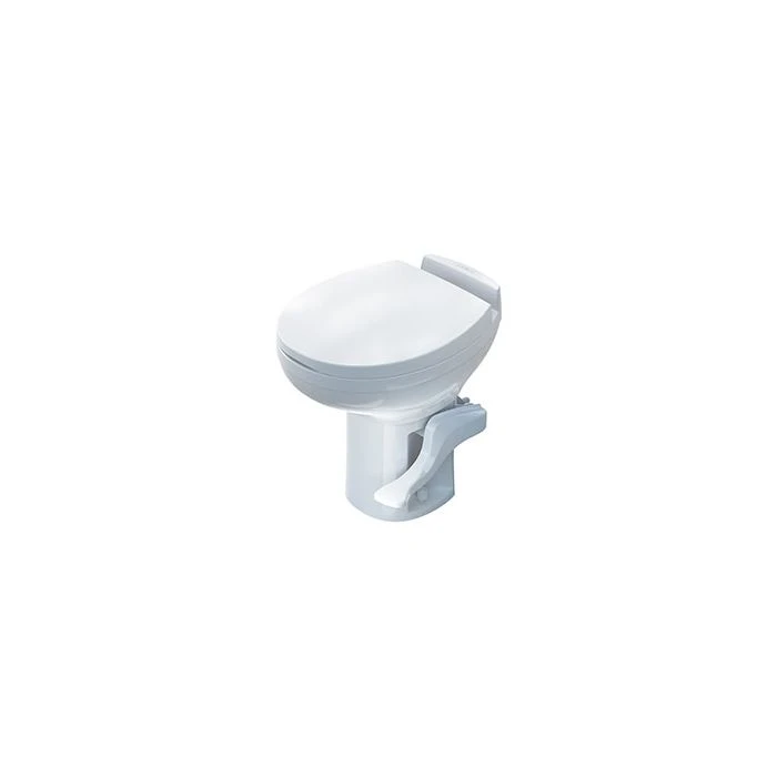 Thetford White Aqua Magic Residence Low Profile Foot Flush Toilet 3 Thetford White Aqua Magic Residence Low Profile Foot Flush Toilet