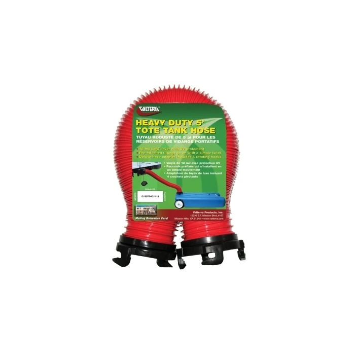 Valterra 5' Heavy Duty Tote Tank Sewer Hose 3 Valterra 5' Heavy Duty Tote Tank Sewer Hose