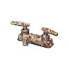 Empire Brass Company Lever Handle Weeds And Reeds Camouflage Lavatory Faucet -Camcos Shop 88229