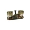 Empire Brass Company Oil Rubbed Bronze Lavatory Diverter With Smoke Knobs -Camcos Shop 88246