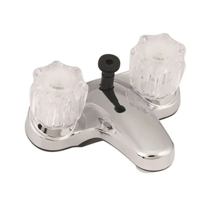 Empire Brass Company Chrome Lavatory Diverter With Clear Knobs 3 Empire Brass Company Chrome Lavatory Diverter With Clear Knobs