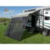 Carefree Black EZ ZipBlocker RV Awning Roller Tube 10' X 9' Drop Sun Shade -Camcos Shop 88716
