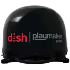 Winegard DISH Playmaker Dual Satellite TV Antenna In Black