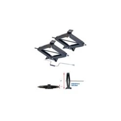 Ultra-Fab 24" 5,000lb Scissor Stabilizer Jack - 2 Pack