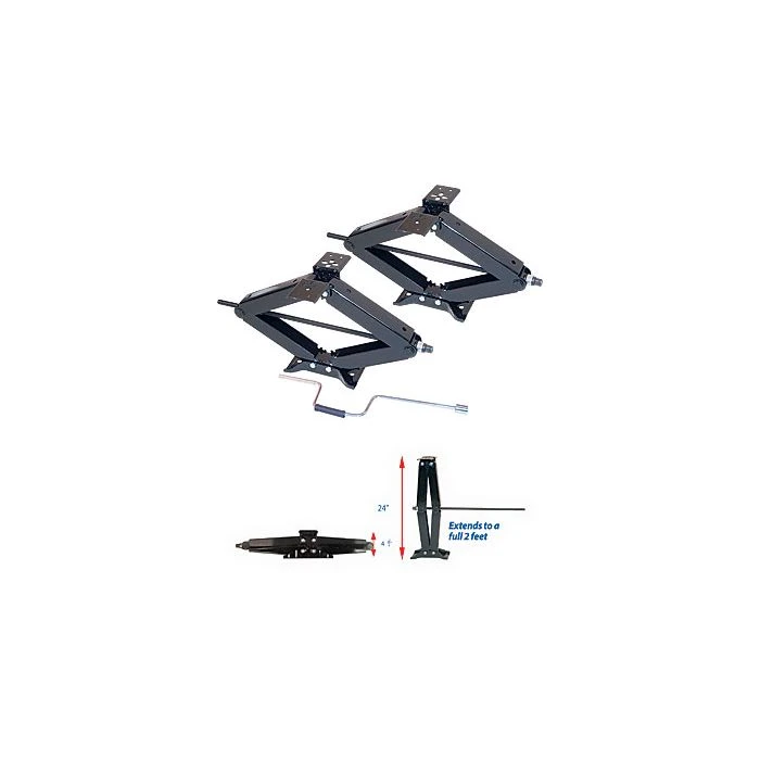 Ultra-Fab 24" 5,000lb Scissor Stabilizer Jack - 2 Pack 3 Ultra-Fab 24" 5,000lb Scissor Stabilizer Jack - 2 Pack