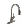 Phoenix Products Hybrid Brushed Nickel Kitchen Faucet Single Lever Handle W/ Pull Down Spout 1 Phoenix Products Hybrid Brushed Nickel Kitchen Faucet Single Lever Handle W/ Pull Down Spout -Camcos Shop 99258