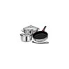 Magma 18-10 Stainless Steel W/ Ceramica® Non-Stick Nesting Cookware 7-Piece Set 1 Magma 18-10 Stainless Steel W/ Ceramica® Non-Stick Nesting Cookware 7-Piece Set -Camcos Shop a10 363 2 ind