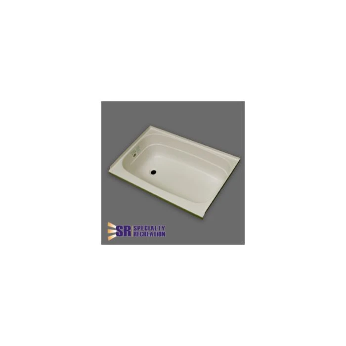 Specialty Recreation 24" X 40" Left Hand Center Drain Parchment Bathtub 3 Specialty Recreation 24" X 40" Left Hand Center Drain Parchment Bathtub