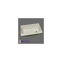 Specialty Recreation 24" X 36" Right Hand Center Drain Parchment Bathtub