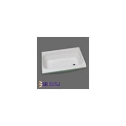 Specialty Recreation 24" X 40" Right Hand Center Drain White Bathtub