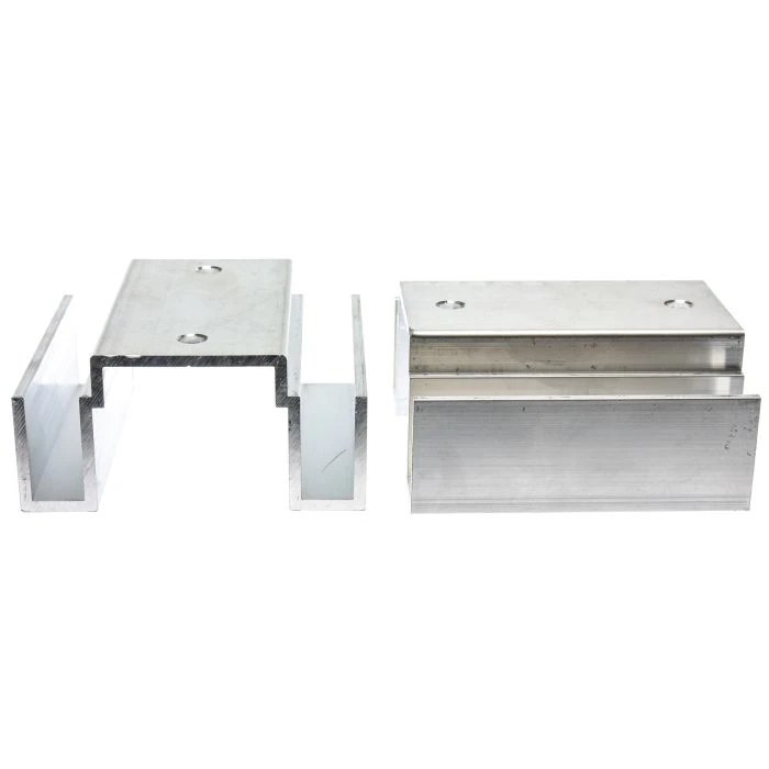 Carefree Airstream Silver Bottom Standoff Bracket Kit 3 Carefree Airstream Silver Bottom Standoff Bracket Kit