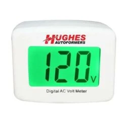 Hughes AutoFormer Dual Color Voltage Meter