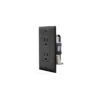 RV Designer Black AC "Self Contained" Dual Outlets With Cover-Plate 2 RV Designer Black AC "Self Contained" Dual Outlets With Cover-Plate -Camcos Shop imageserver 147
