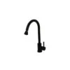 Kitchen Gooseneck Black Matte Stainless Steel American Brass Faucet -Camcos Shop imageserver 14 19