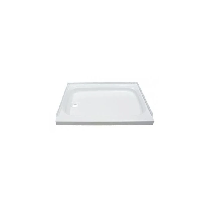 Lippert Components Better Bath 32" X 24" White Left Hand Center Drain Shower Pan 3 Lippert Components Better Bath 32" X 24" White Left Hand Center Drain Shower Pan