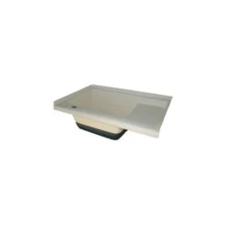 Icon 24" X 36"White Left Hand Drain Bathtub