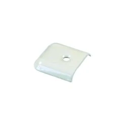 JR Products Side Molding End Cap Colonial White