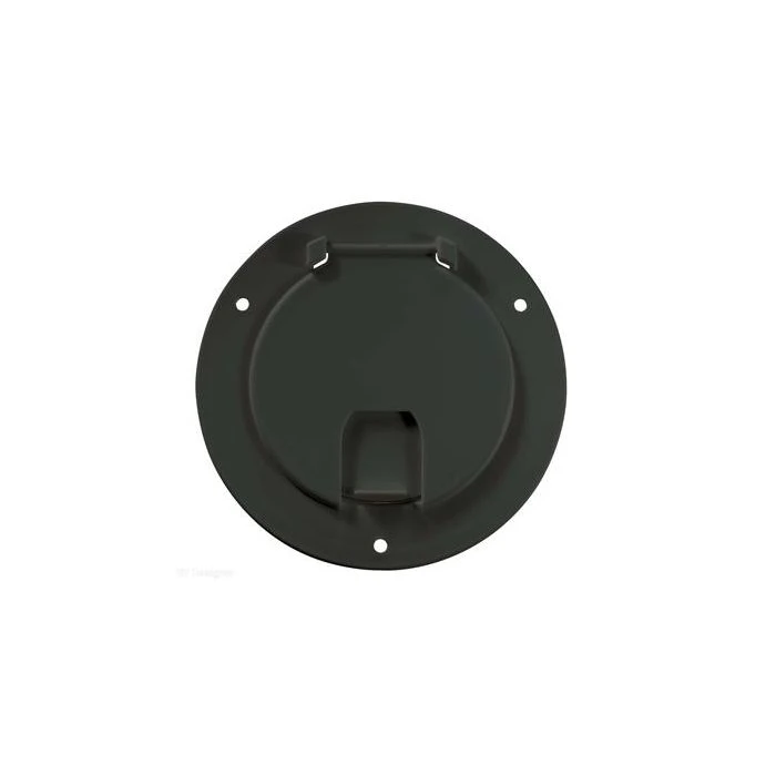 RV Designer Black Cable Hatch 3 RV Designer Black Cable Hatch