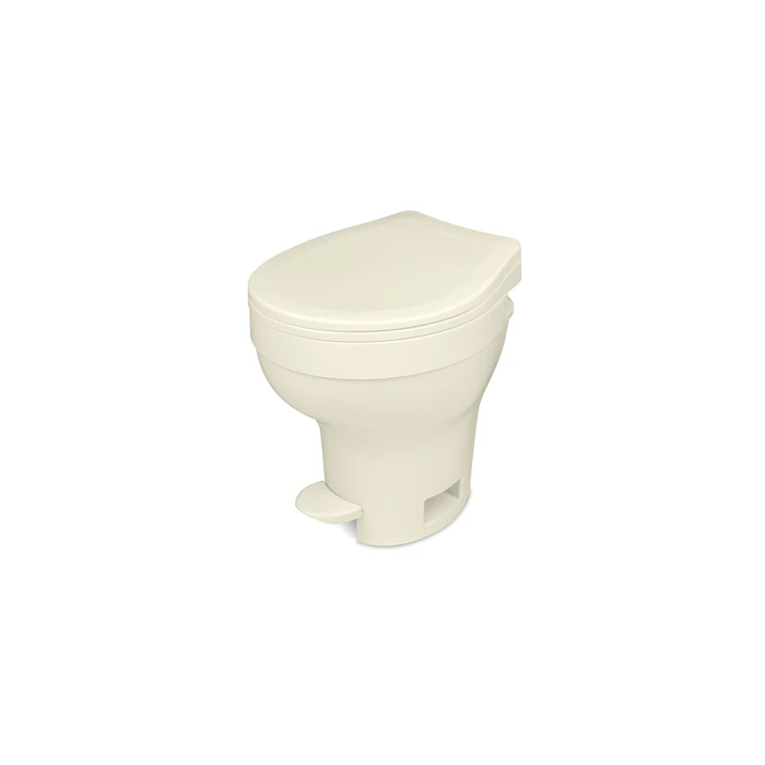 Thetford Aqua Magic VI Permanent High Rise Bone Colored Toilet 3 Thetford Aqua Magic VI Permanent High Rise Bone Colored Toilet