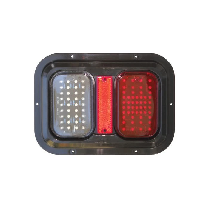 Diamond LED Tail Light Set W/Backup/Tail & Reflector 3 Diamond LED Tail Light Set W/Backup/Tail & Reflector