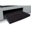 Prest-O-Fit Black 23" Jumbo Wraparound RV Step Rug 1 Prest-O-Fit Black 23" Jumbo Wraparound RV Step Rug -Camcos Shop jumbowrapblacksuperhi