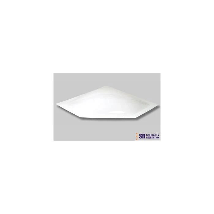 Specialty Recreation 30" X 13" White Neo Angle Skylight 3 Specialty Recreation 30" X 13" White Neo Angle Skylight