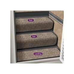 Prest-O-Fit Peppercorn Step Hugger For Stair Step